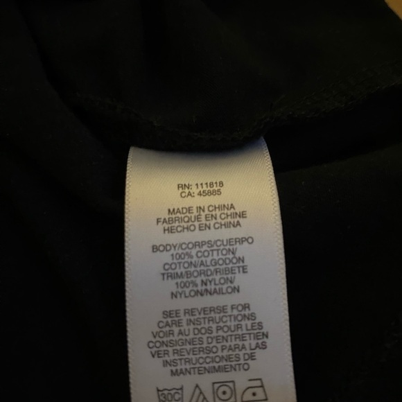 Michael Kors Mens Black 1/4 Zip Nylon Detail Short Sleeve Size XL - Picture 11 of 11